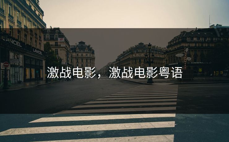 激战电影，激战电影粤语